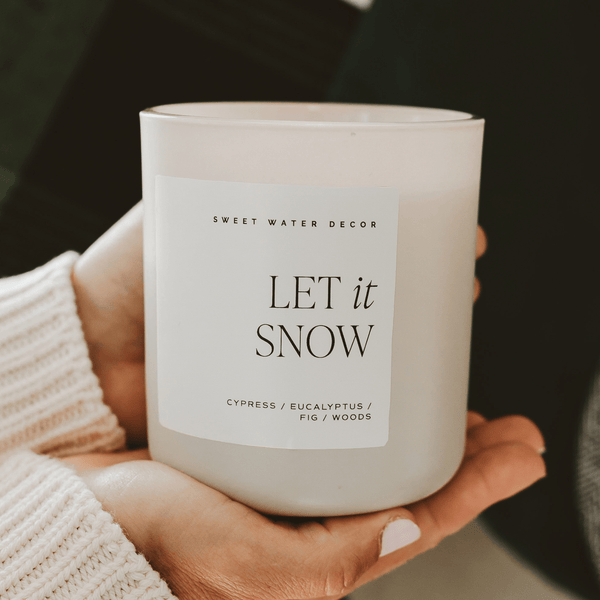 Let It Snow Candle - 15oz - DIGS