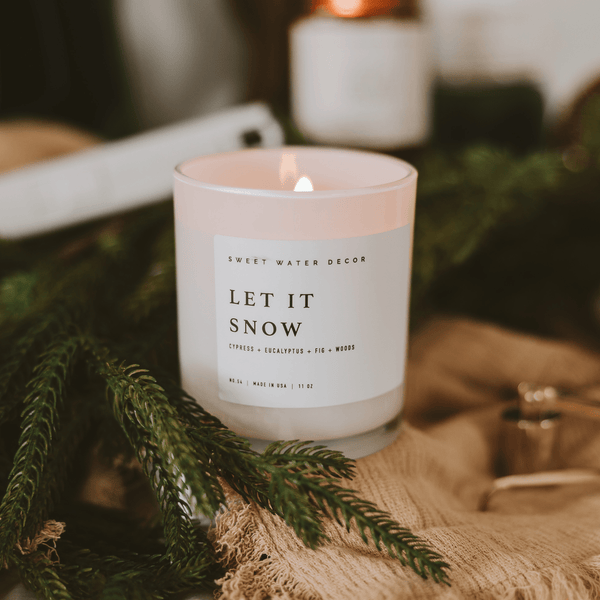 Let It Snow Candle - DIGS