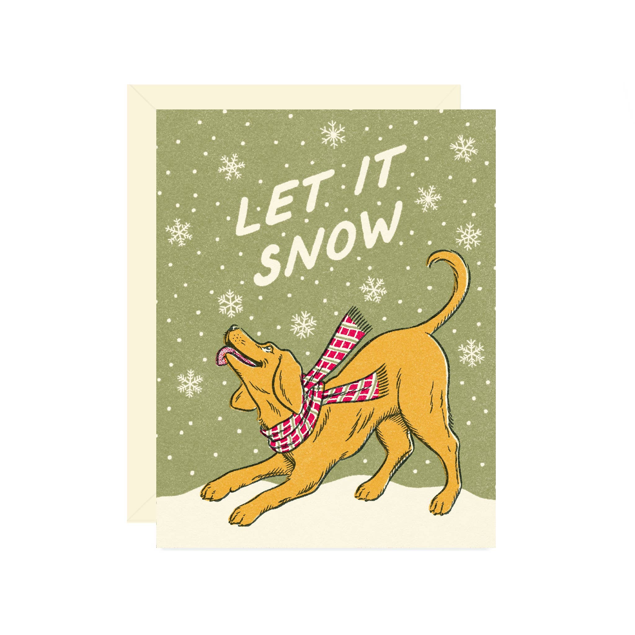 Let it Snow Holiday Card - DIGS