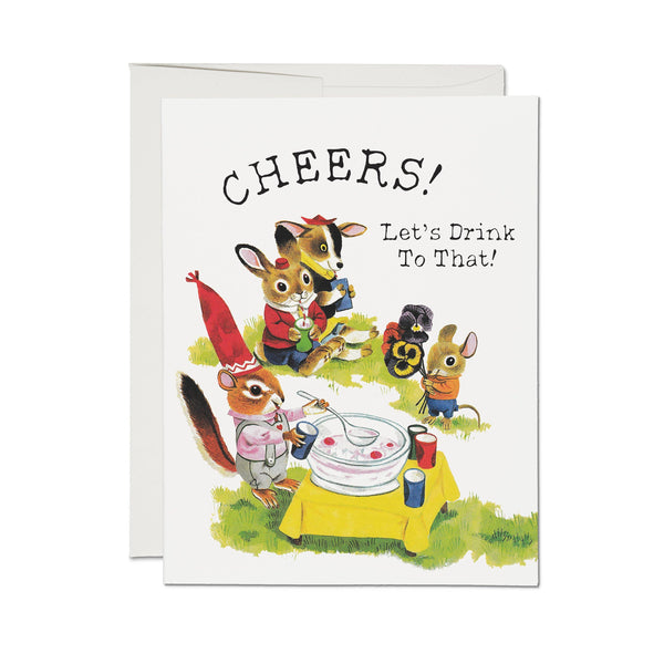 Let's Drink to That Card - DIGS
