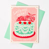 Let's Eat Cake Cat Birthday Card - DIGS