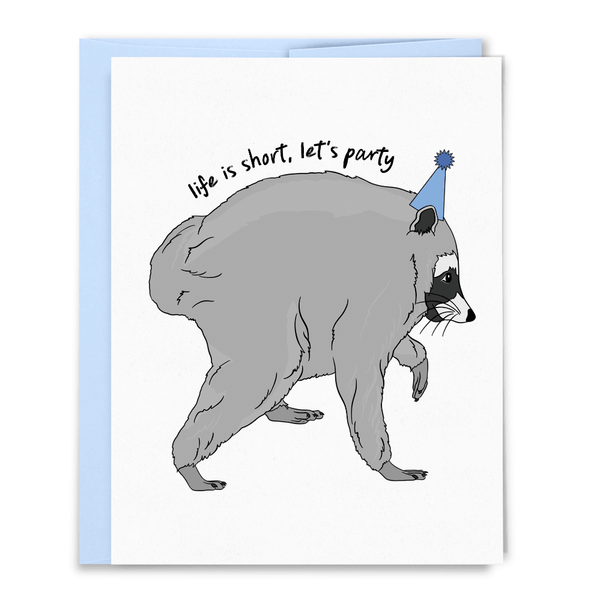 Life is Short Jimothy Birthday Card - DIGS