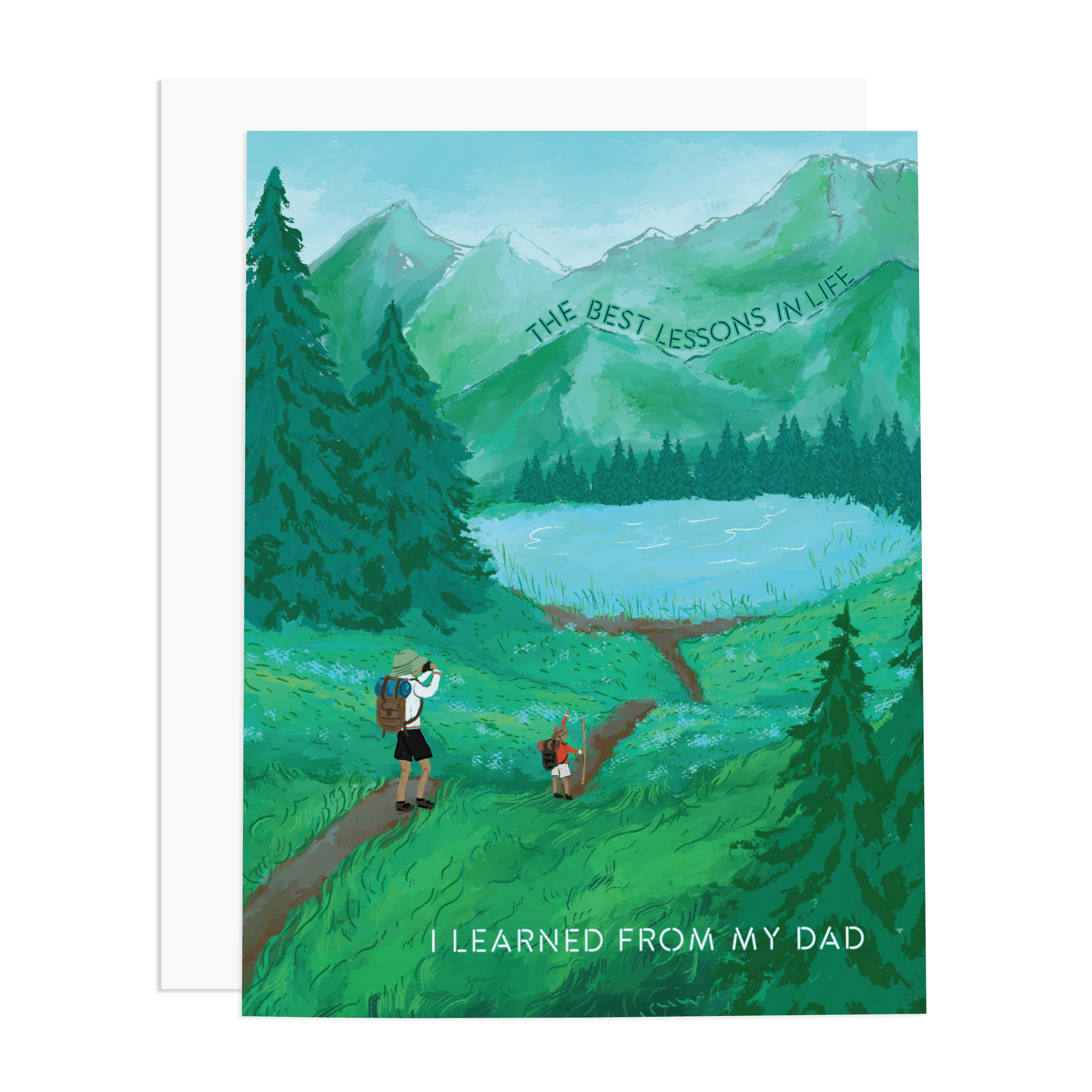 Life Lessons Father's Day Card - DIGS