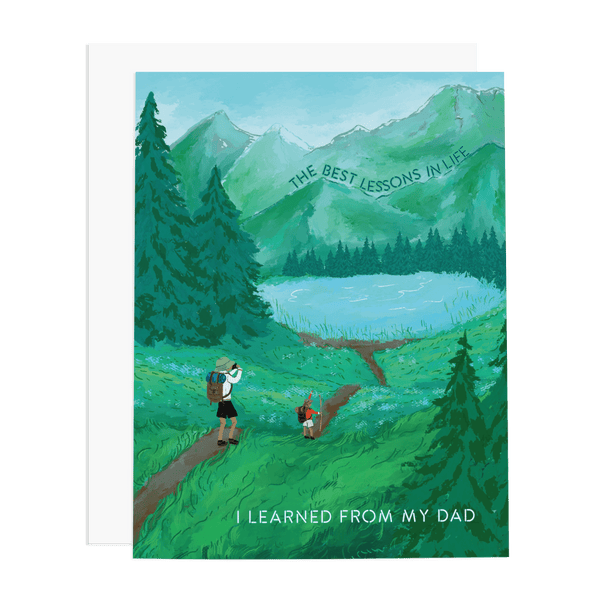 Life Lessons Father's Day Card - DIGS