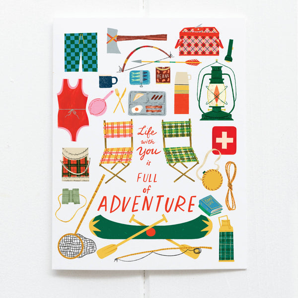 Life With You Is Full of Adventure Love Card - DIGS