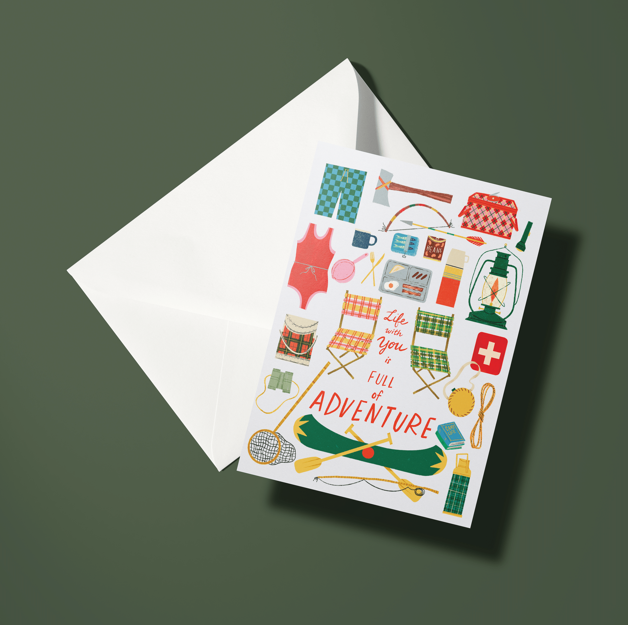 Life With You Is Full of Adventure Love Card - DIGS