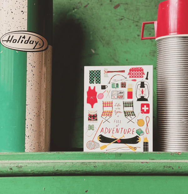 Life With You Is Full of Adventure Love Card - DIGS