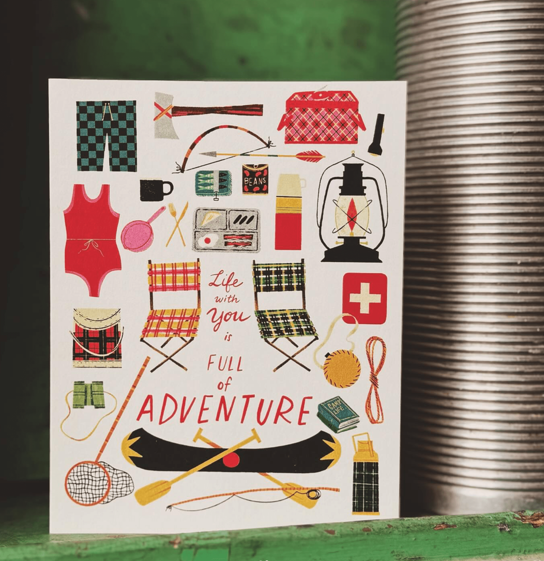 Life With You Is Full of Adventure Love Card - DIGS