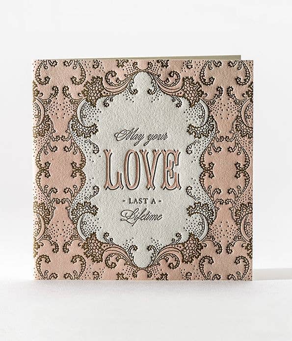 Lifetime Love Wedding Card - DIGS