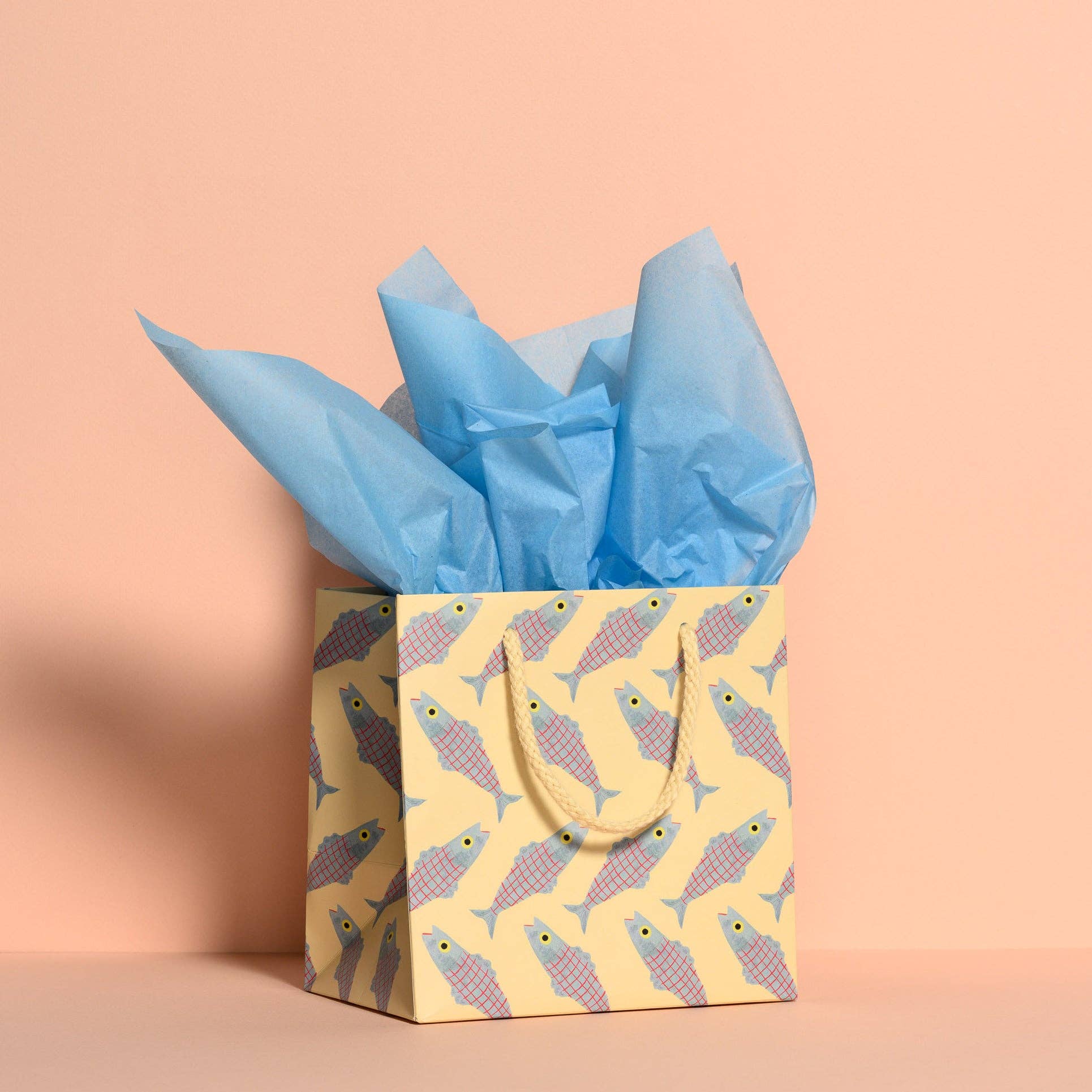 Light Blue Tissue Paper 8 Sheets - DIGS