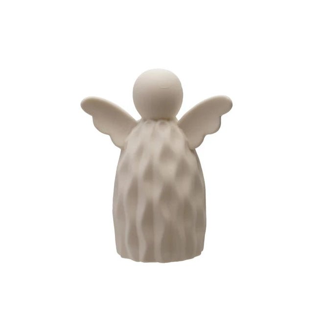 Light - Up Stoneware Angel - DIGS