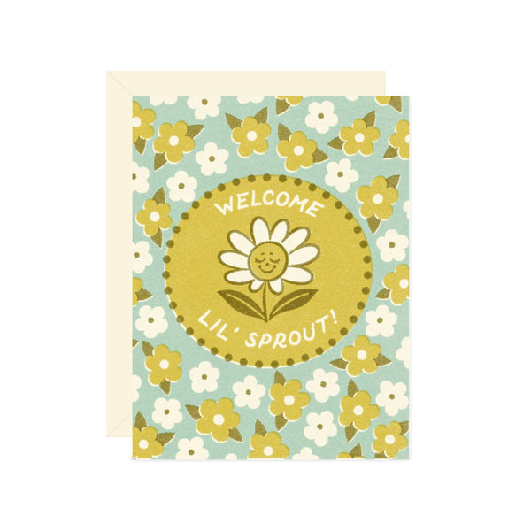 Lil' Sprout Baby Card - DIGS