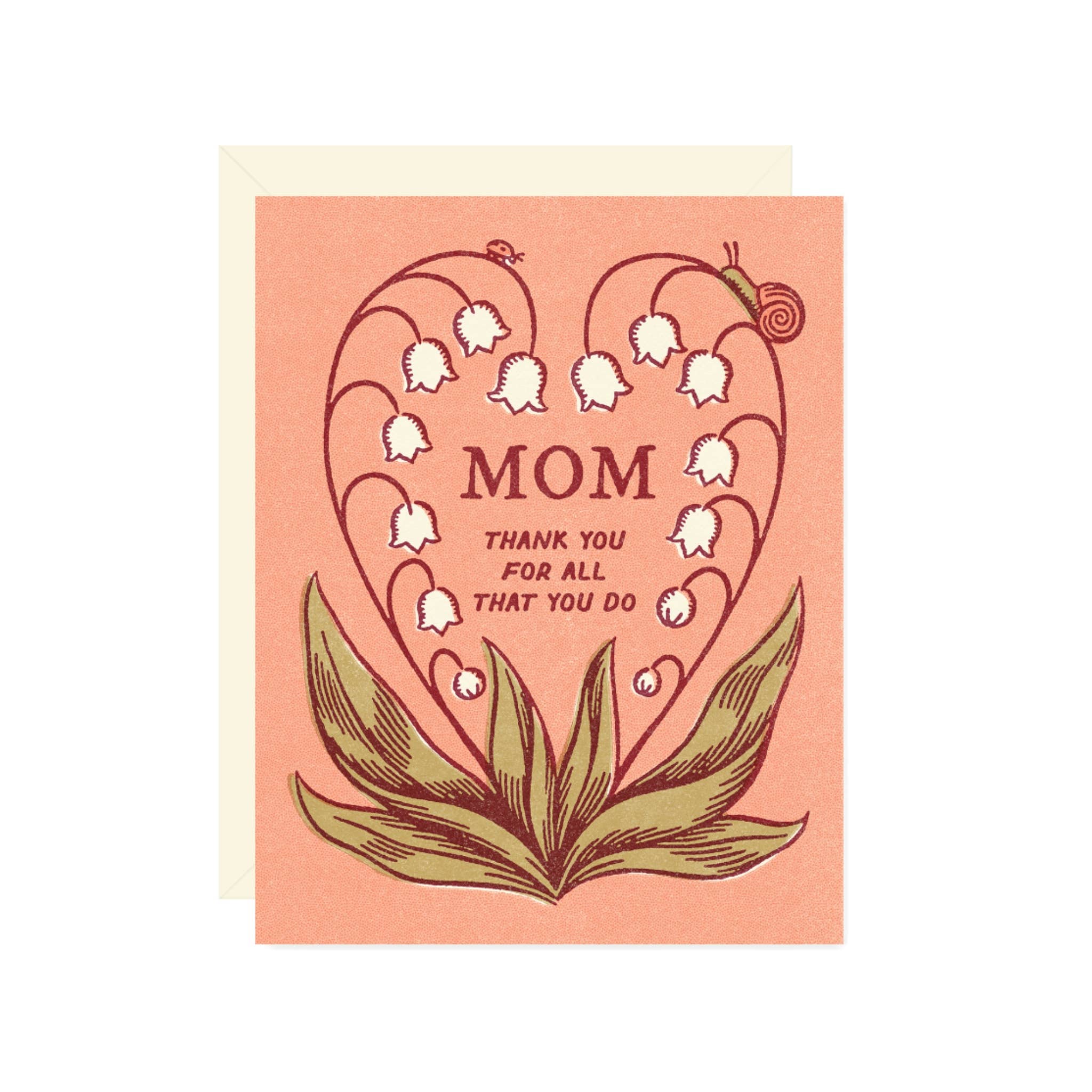 Lily of the Valley Mother’s Day Card - DIGS