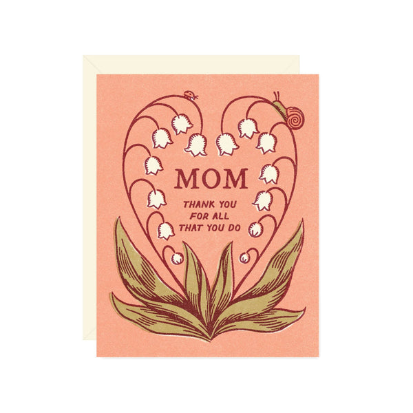 Lily of the Valley Mother’s Day Card - DIGS