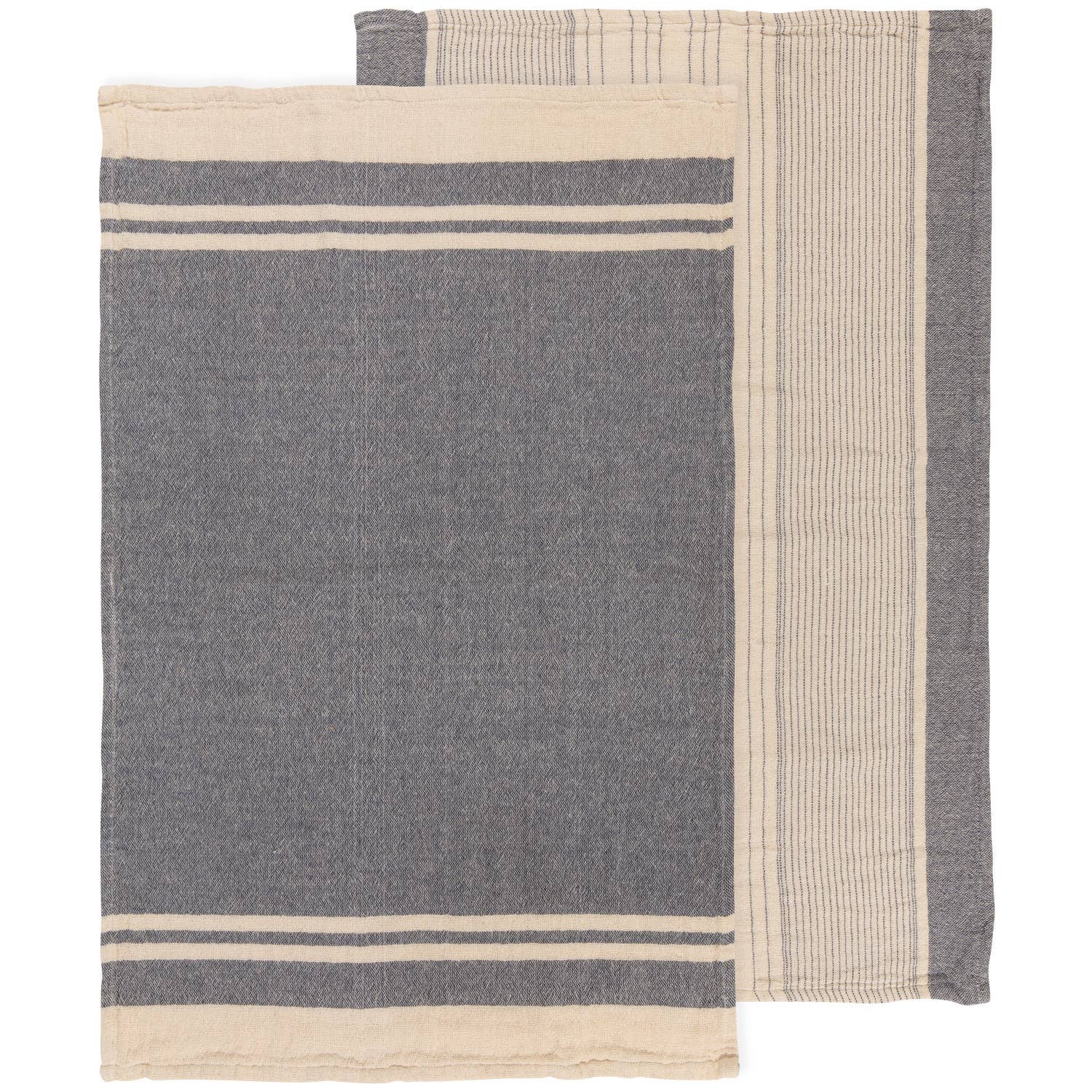 Linea Midnight Woven Dishtowels - DIGS