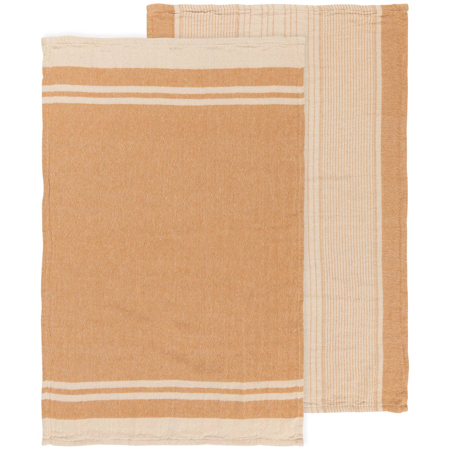 Linea Ochre Woven Dishtowels - DIGS