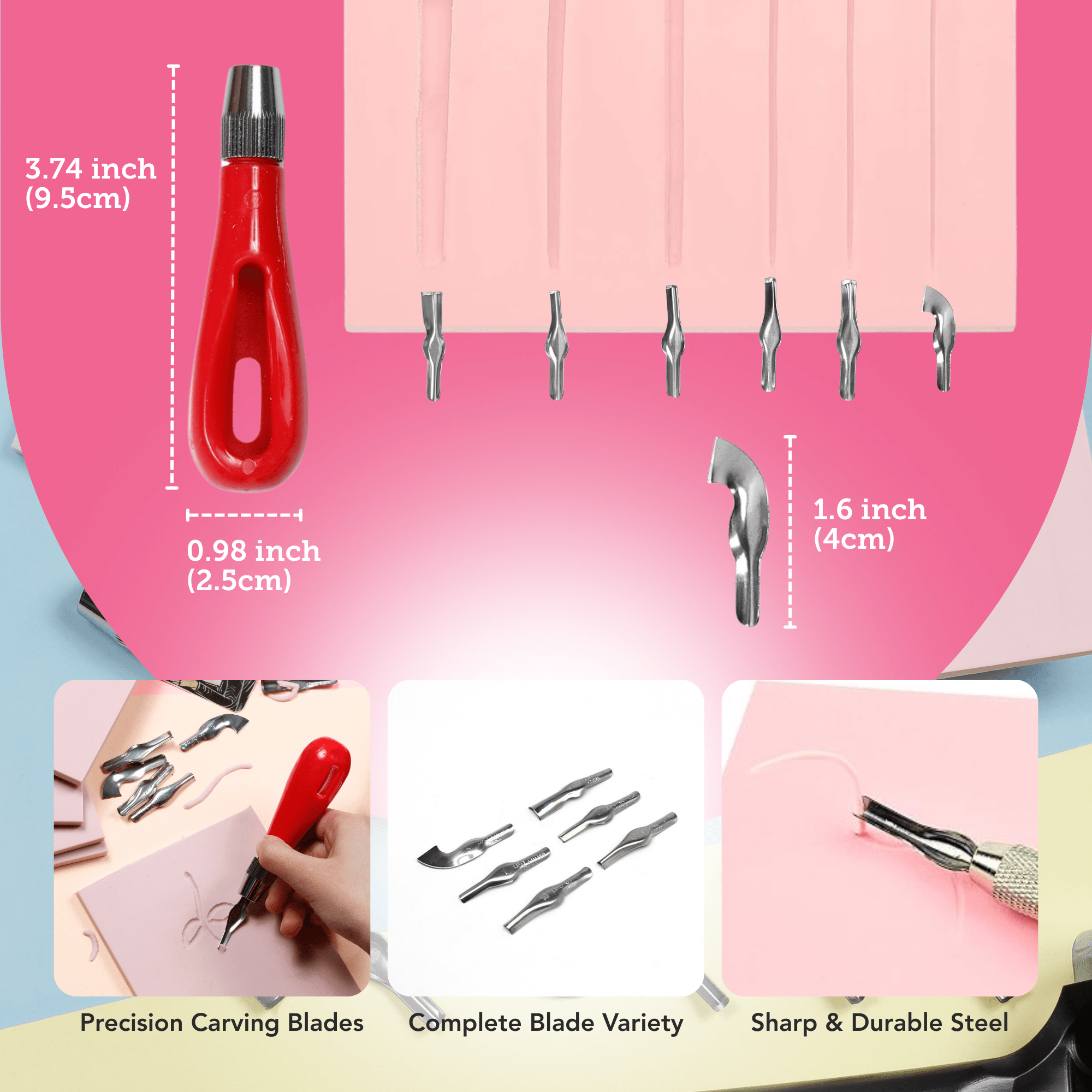 Linocut Block Printing Kit - DIGS