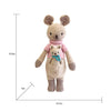 Little Knight Kangaroo Crochet Doll - DIGS