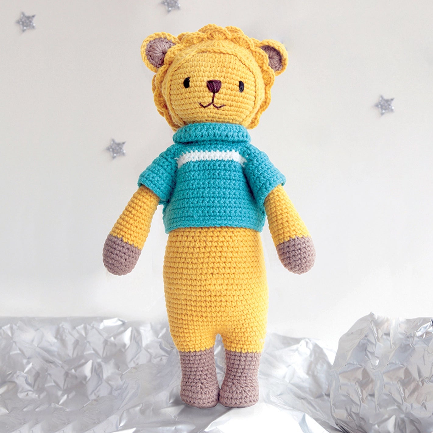 Little Knight Leo Crochet Doll - DIGS