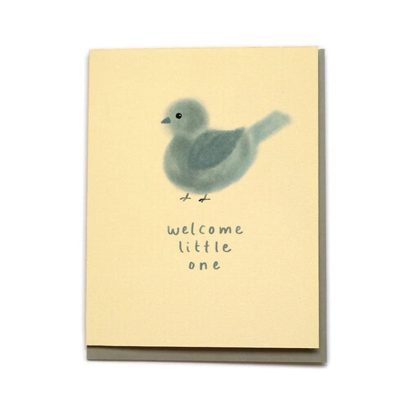 Little One Bird Baby Card - DIGS