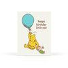 Little One Pooh Birthday Card - DIGS