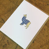 Llama Sweater Card - DIGS