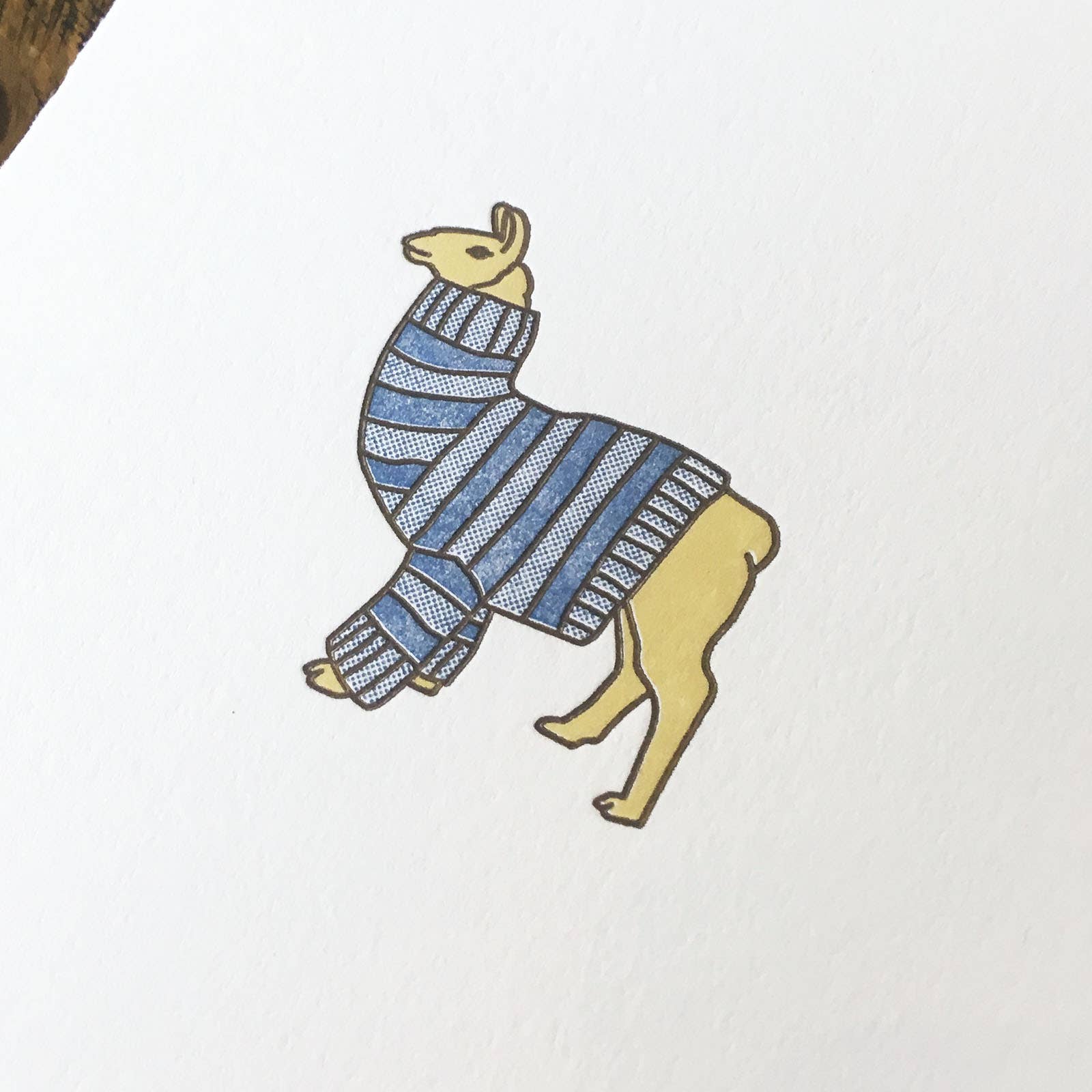 Llama Sweater Card - DIGS