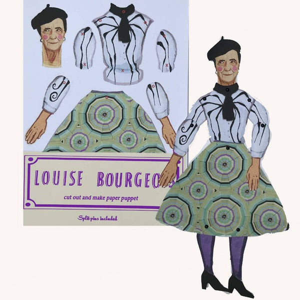 Louise Bourgeois Cut and Make Puppet - DIGS