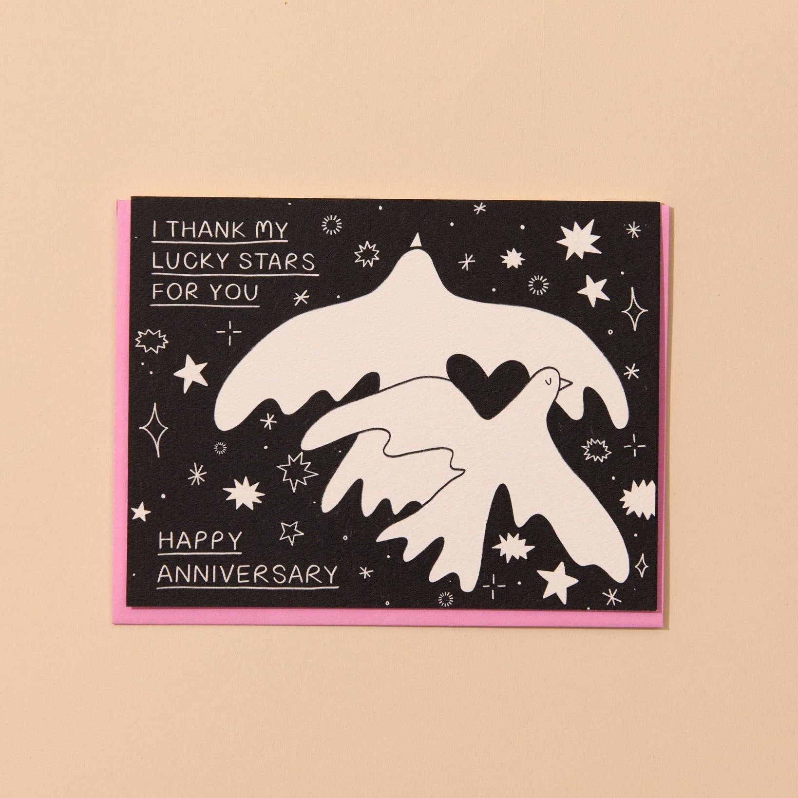 Love Doves Anniversary Card - DIGS