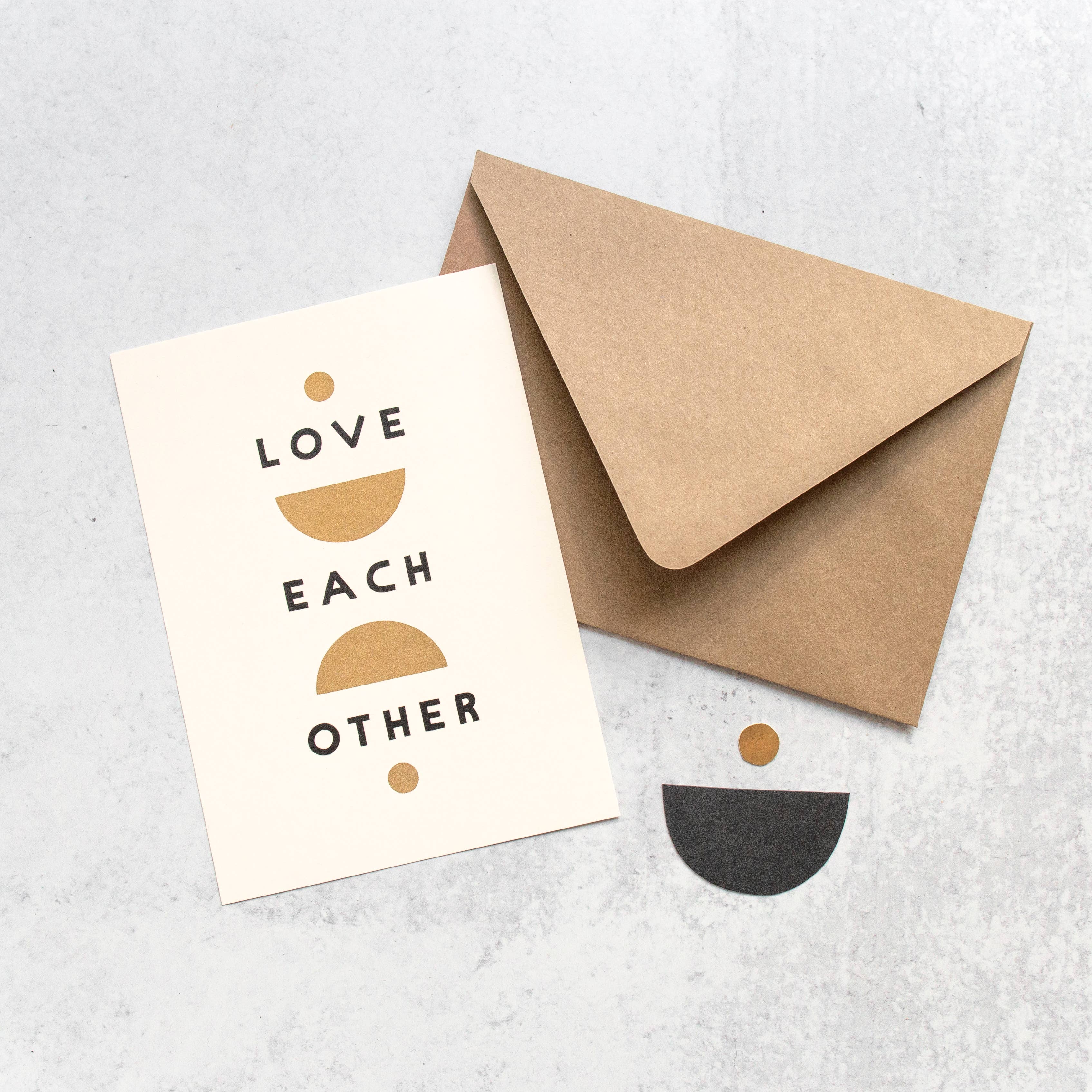 Love Each Other 5x7 Screen Print - DIGS