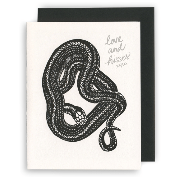 Love & Hisses Snake Card - DIGS