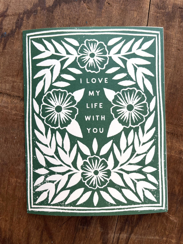 Love My Life With You Card - DIGS