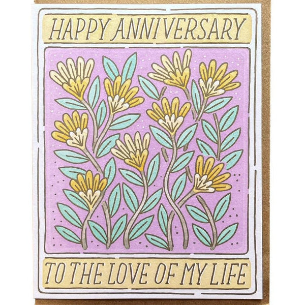 Love of My Life Anniversary Card - DIGS