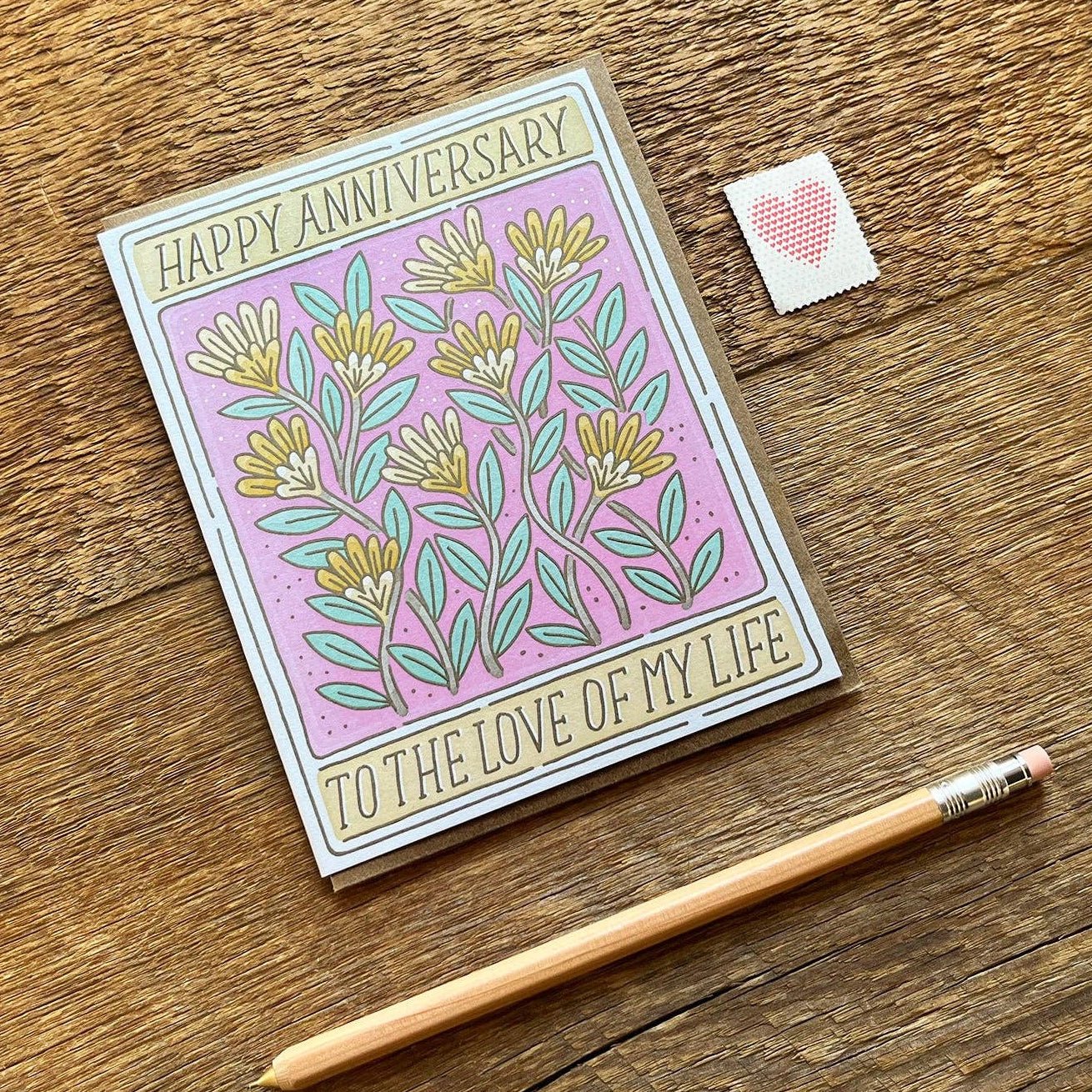 Love of My Life Anniversary Card - DIGS