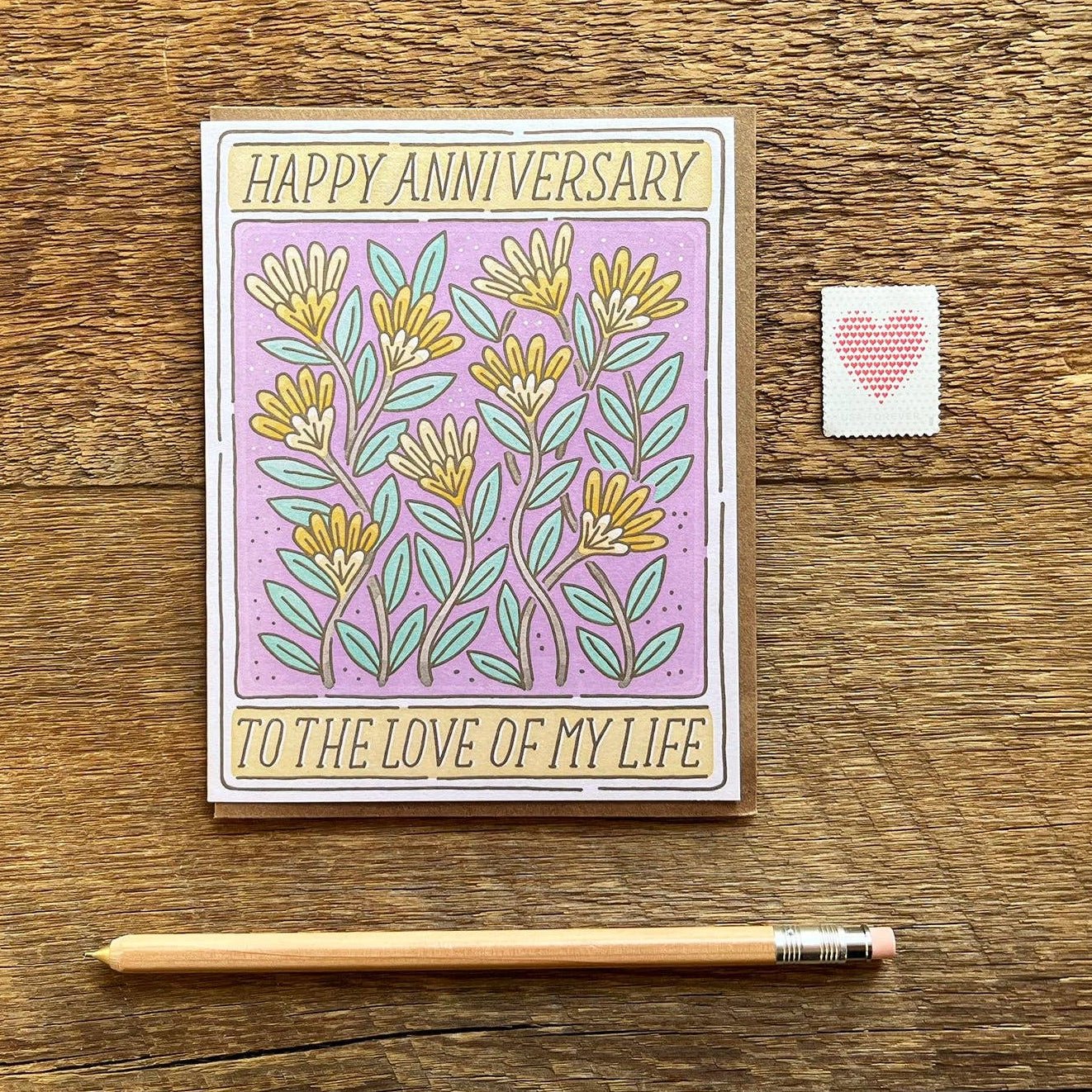 Love of My Life Anniversary Card - DIGS