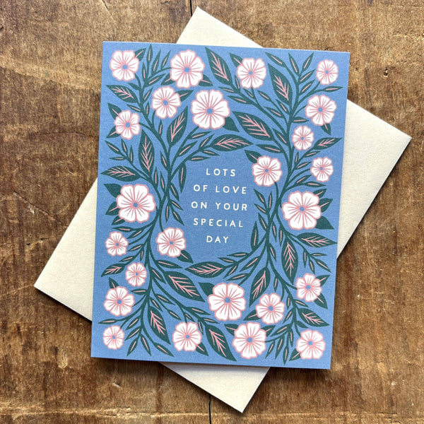 Love on Your Special Day Wedding Card - DIGS