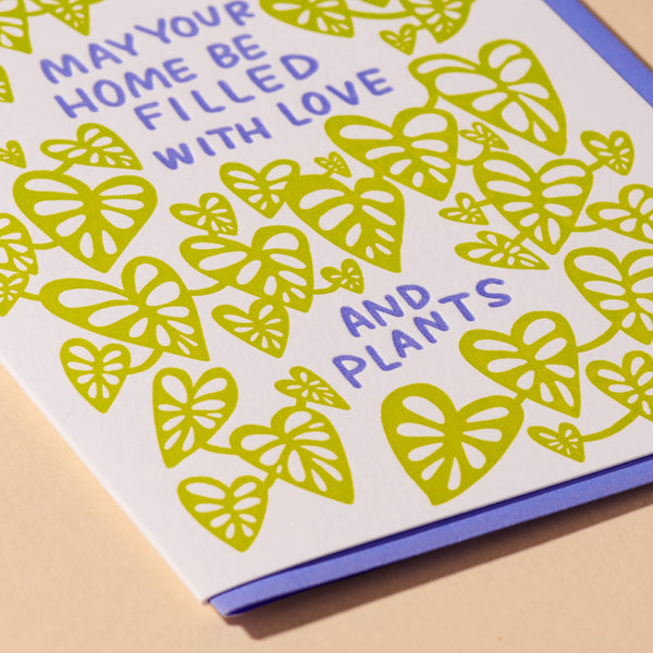 Love & Plants New House Card - DIGS