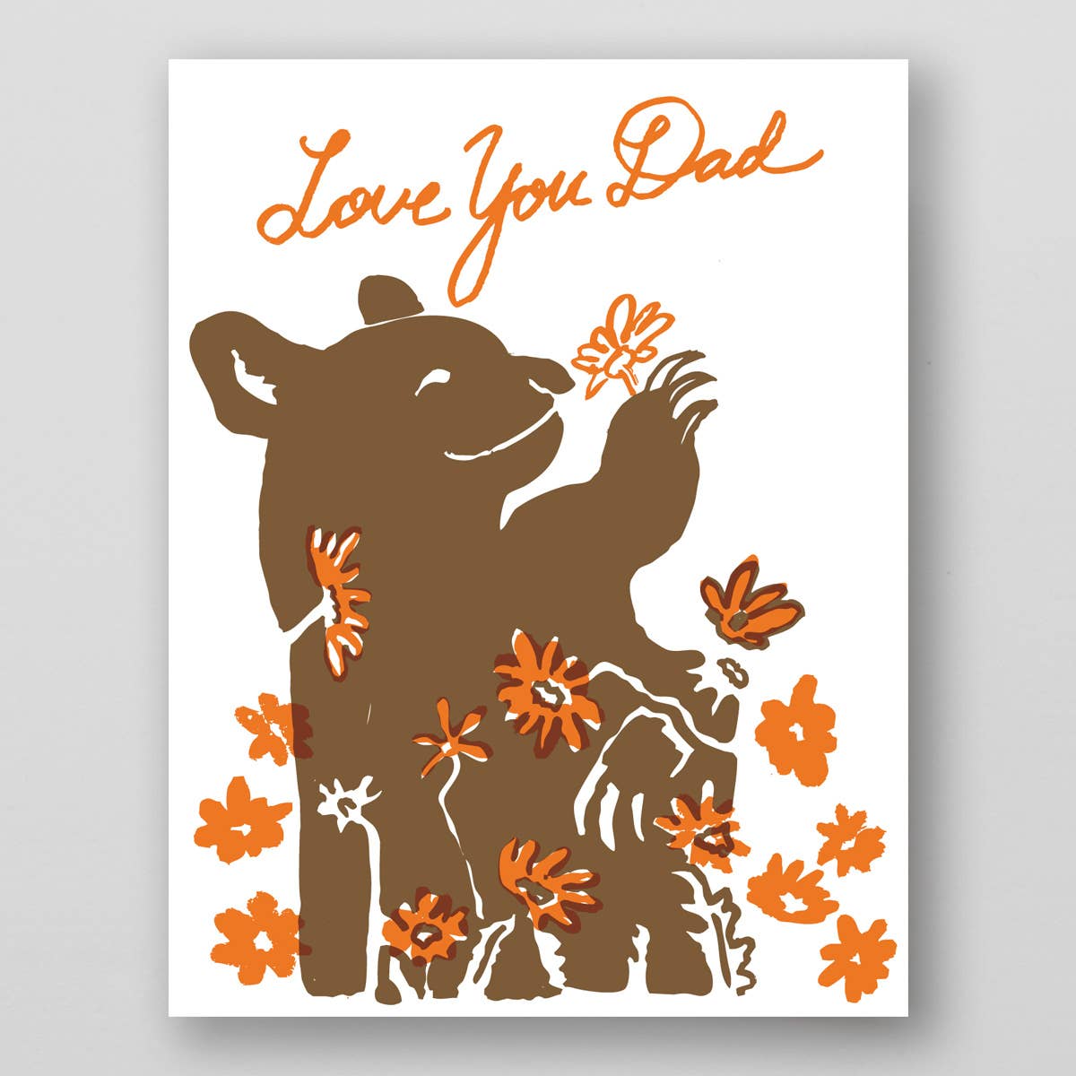 Love You Bear Father's Day Card - DIGS
