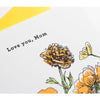 Love You Mom Floral Card - DIGS