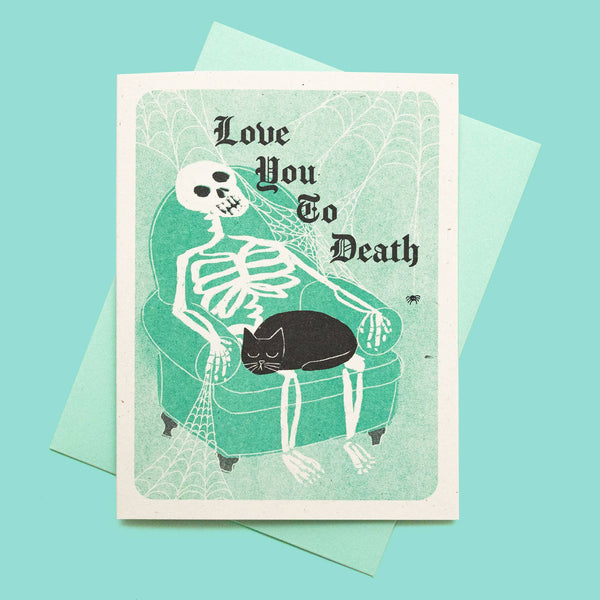 Love You To Death Card - DIGS