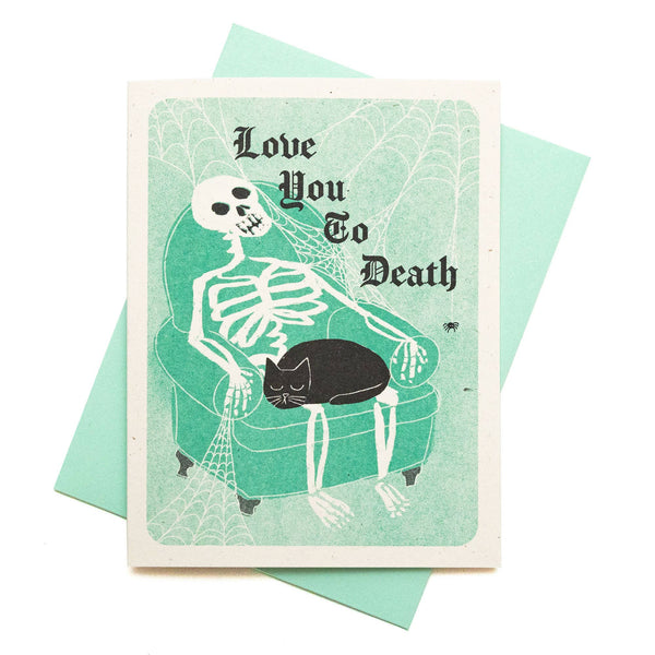 Love You To Death Card - DIGS