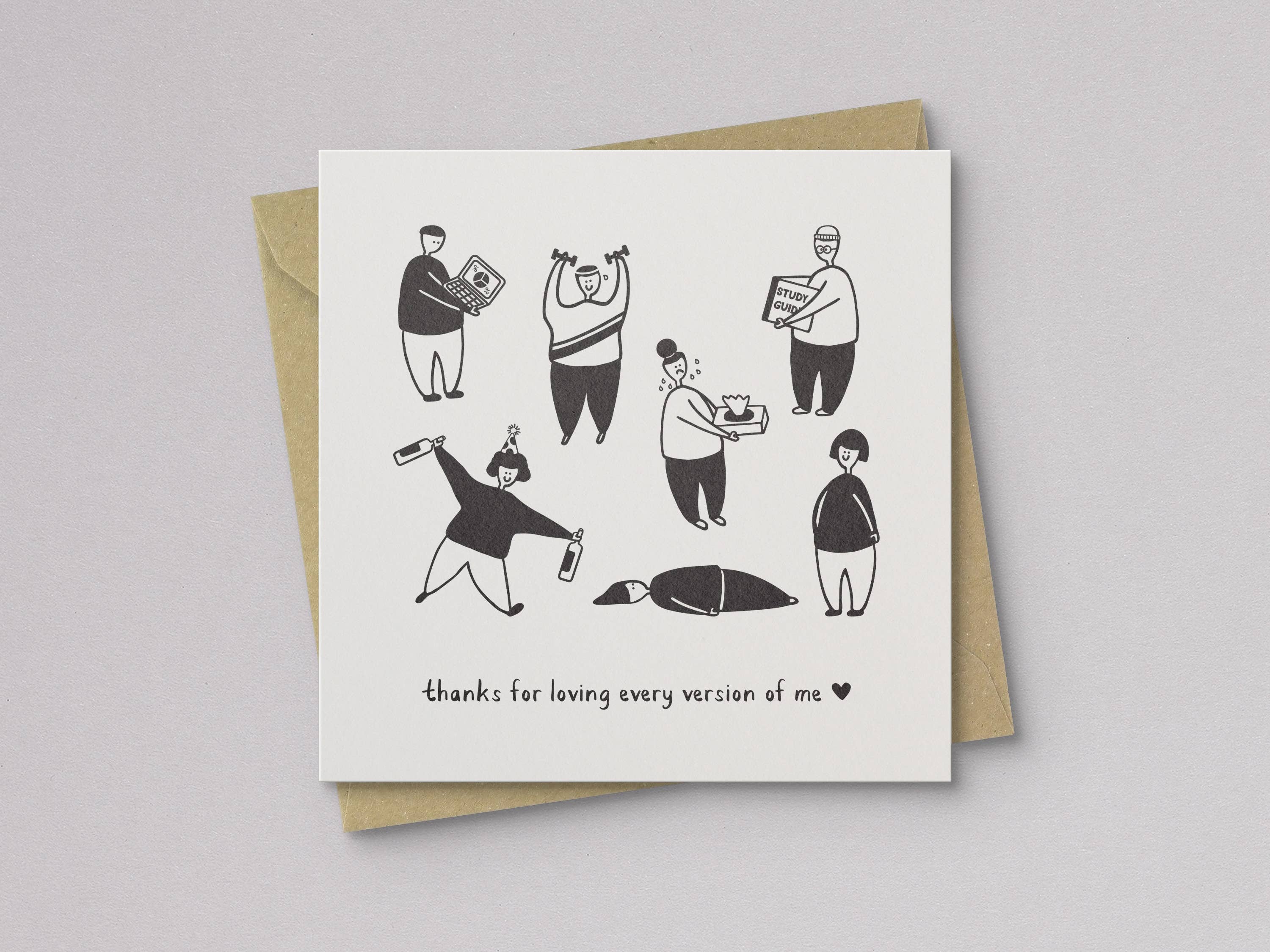 Loving All Versions Love Card - DIGS