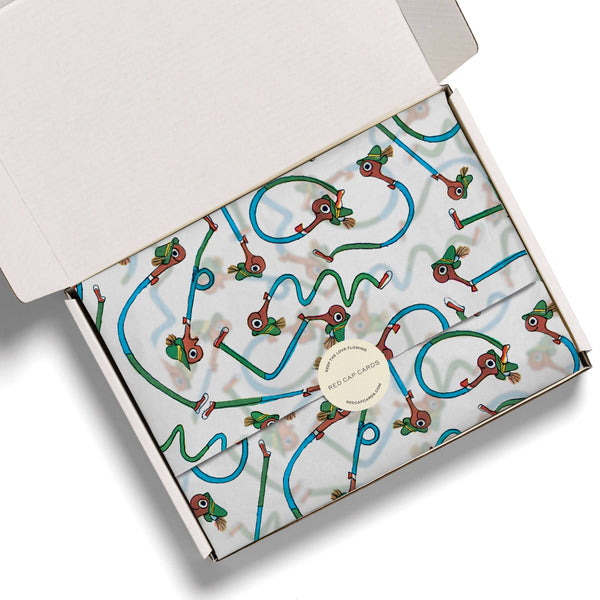 Lowly Shapes Tissue Paper - DIGS