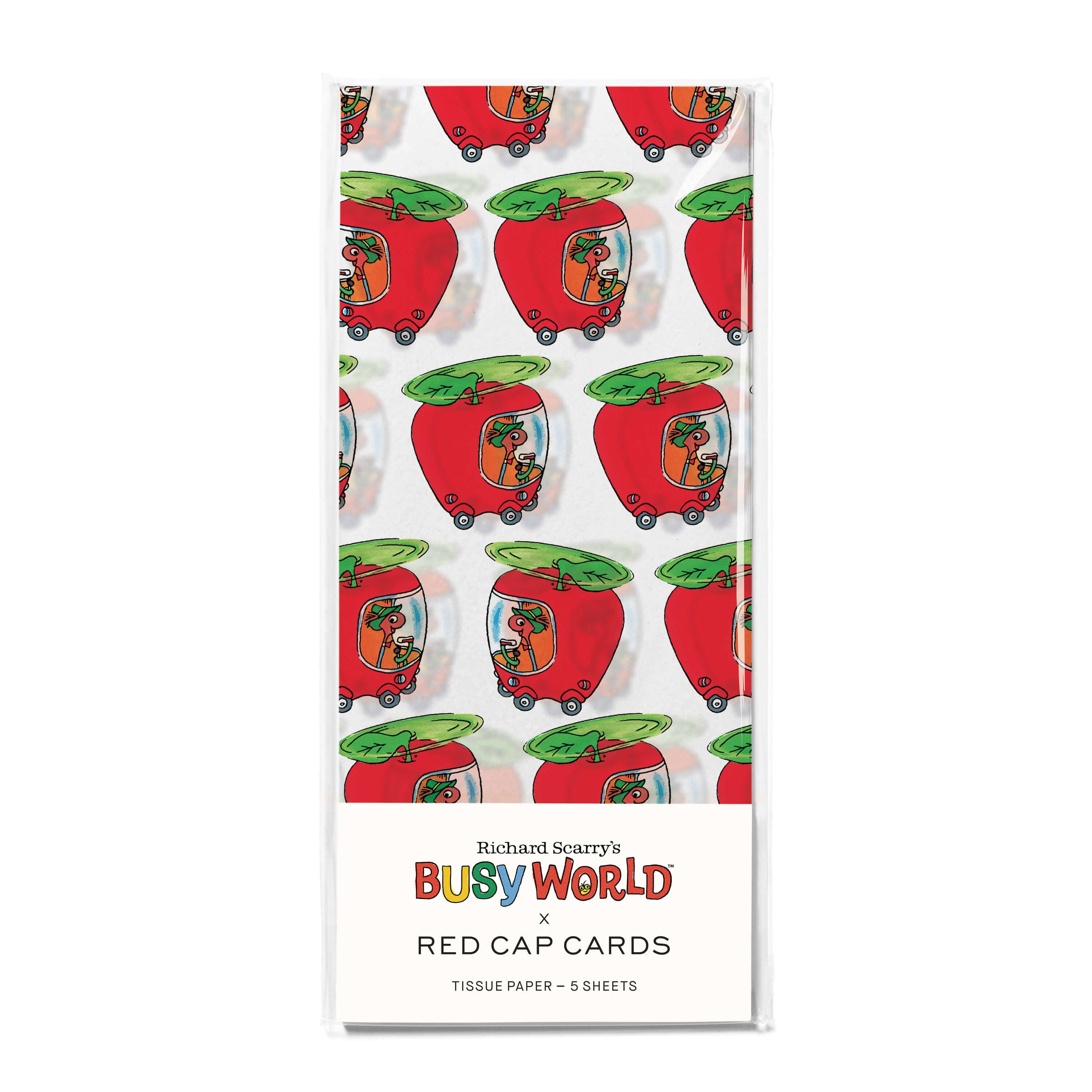Lowly's Apple Car Tissue Paper - DIGS