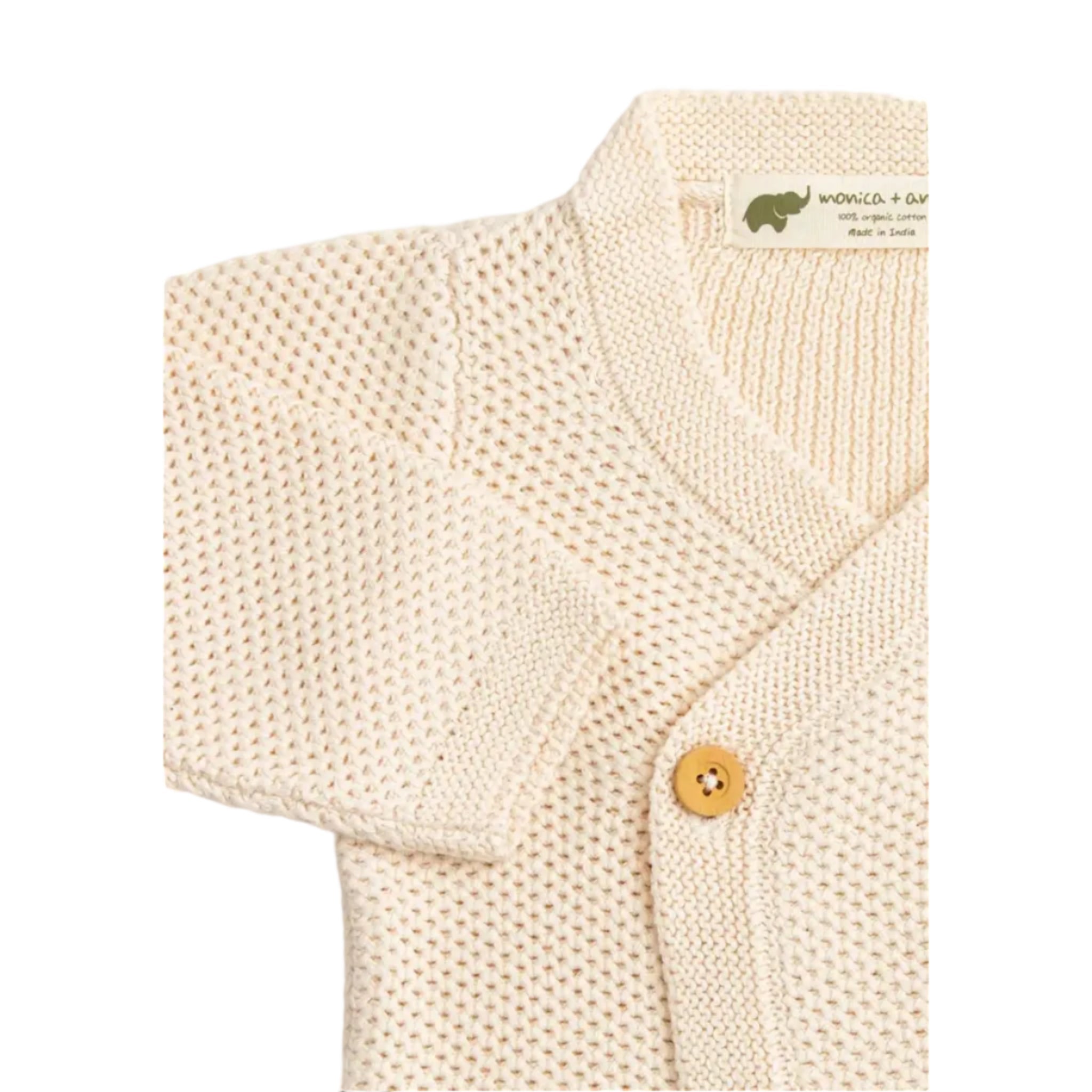 Lucky Baby Cardigan - Cream - DIGS