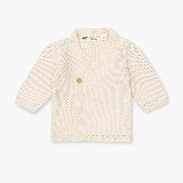 Lucky Baby Cardigan - Cream - DIGS