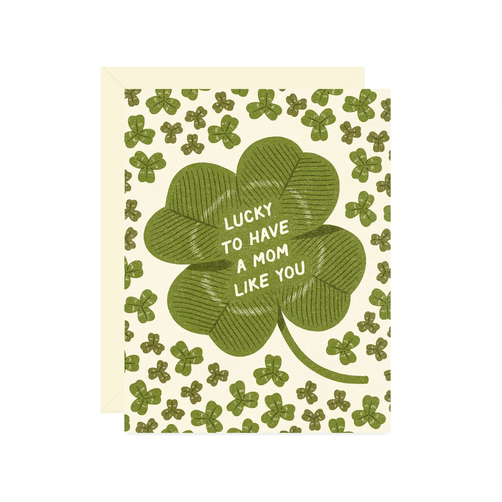 Lucky Clover Mother's Day Card - DIGS