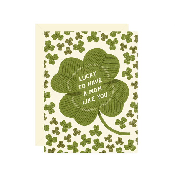 Lucky Clover Mother's Day Card - DIGS