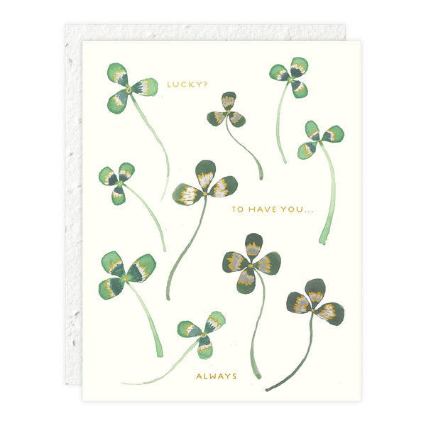 Lucky Me Love Card - DIGS