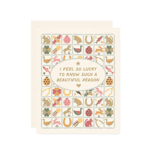 Lucky to Know You Card - DIGS